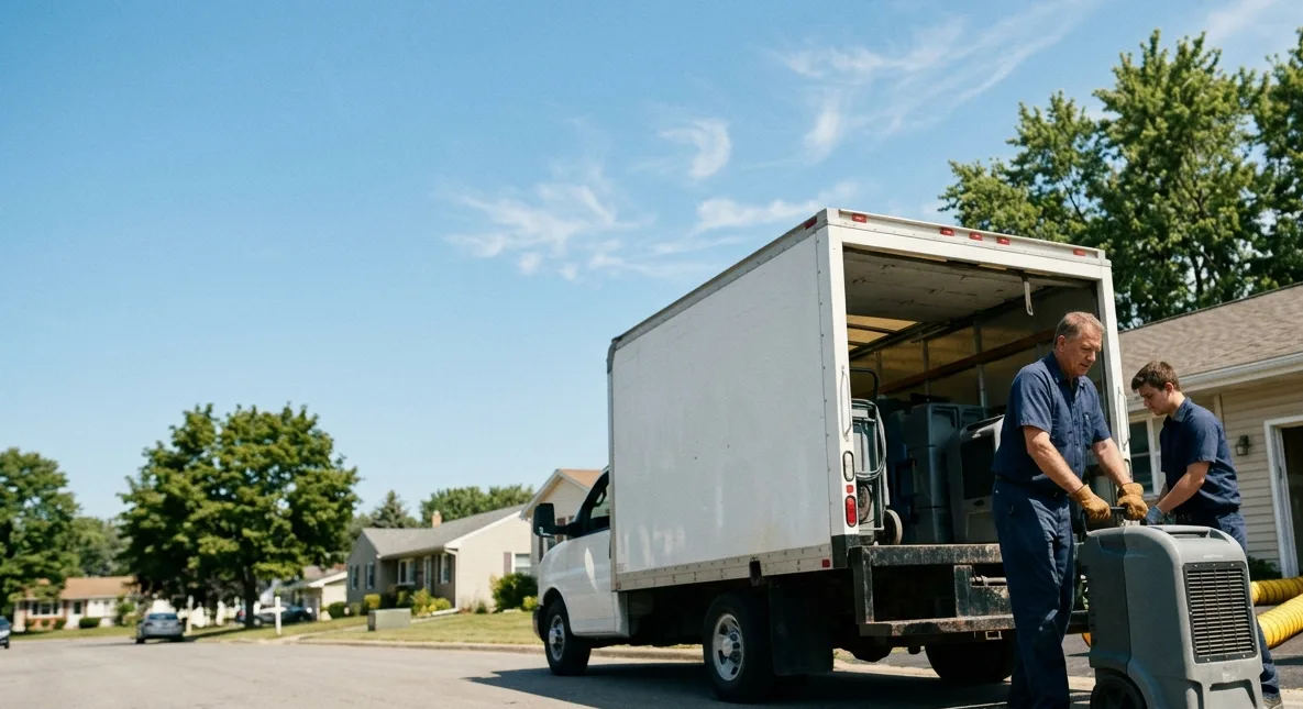 Water Damage Cleanup in Yorktown, IN near me